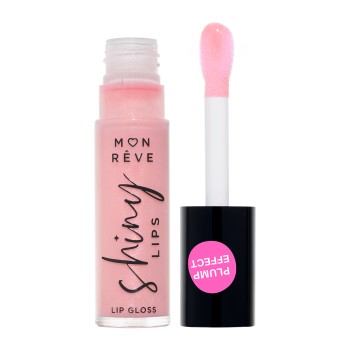 Mon Reve Shiny Lips Ενυδατικό, ultra-shiny lip gloss μεγάλης διάρκειας 02 Volumizing 