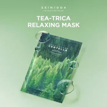 SKIN1004 Madagascar Centella Tea-Trica Relaxing Mask – Καταπραϋντική & Ρυθμιστική Υφασμάτινη Μάσκα (Sheet Mask) για Ευαίσθητες & Ακνεϊκές Επιδερμίδες (24ml)