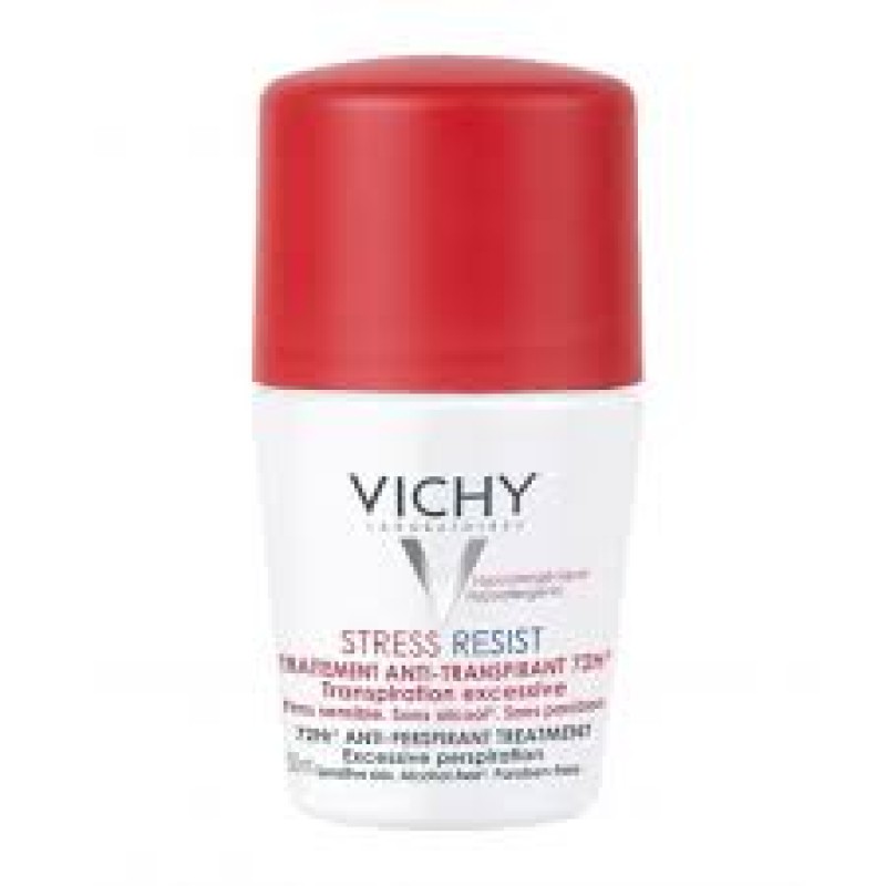 Vichy Stress Resist Deodorant Roll - On 72hrs Ρυθμίζει την Εφίδρωση για 72 Ώρες, 50ml