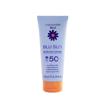 Camomilla Blu Sun Body Cream SPF 50, Αντηλιακό Σώματος Υψηλής Προστασίας με SPF30, 200ml