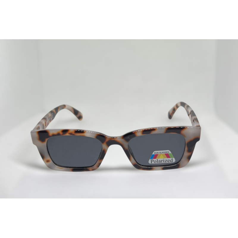 Γυαλιά Ηλίου Ορθογώνια Μαύρα – UV Protection