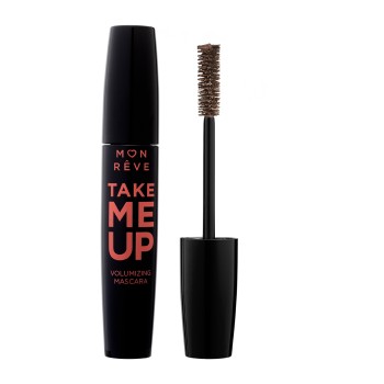 Mon Reve Take Me Up Mascara 02 Real Brown Μάσκαρα για όγκο