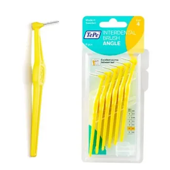 TePe Angle Interdental Brush 0.7mm (6 Τεμάχια) - Κίτρινο