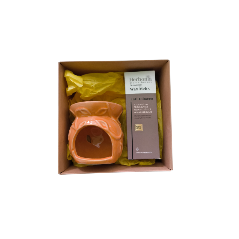 Pharmacen Herbonia Aromatotherapy Gift Box Wax Melts Anti- Tobacco 100% natural 6x 40 gr