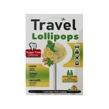 Multiball Γλειφιτζούρια Ναυτίας, Travel Lollipops, sugar free, 7 Τεμάχια