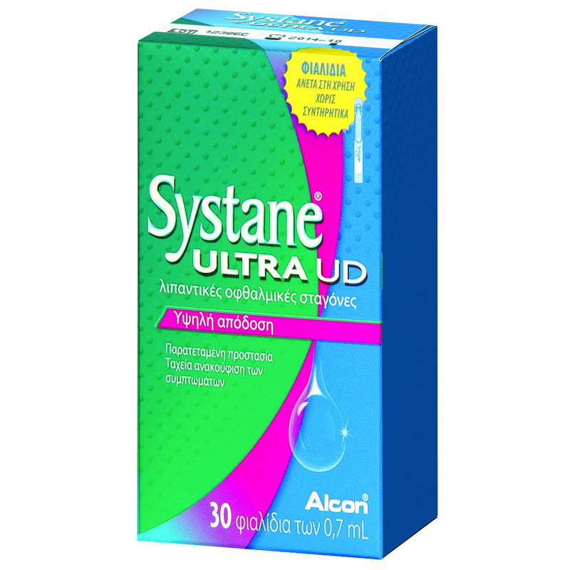 Systane Ultra UD Λιπαντικές Οφθαλμικές Σταγόνες 0.7ml x 30τεμάχια