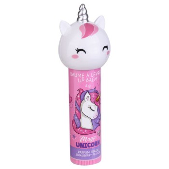 Unicorn Lip Balm 3D Lip Balm Φράουλα 4gr, 1 τεμάχιο