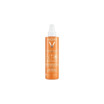 Vichy Capital Soleil Cell Protect Spray SPF50+, Παιδικό Αντηλιακό Σπρέι για Πρόσωπο και Σώμα, 200ml