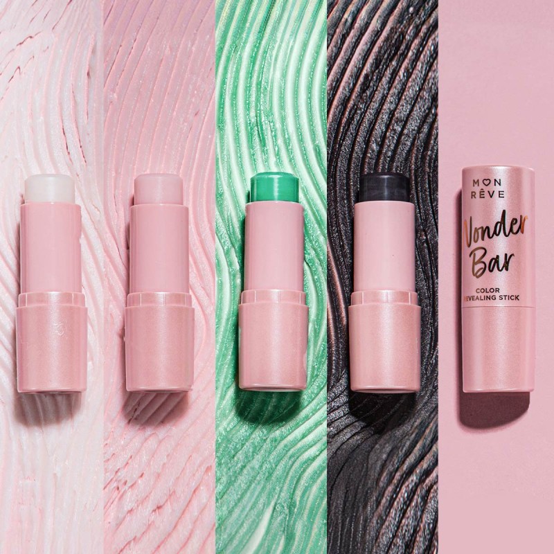 Mon reve Wonder Bar 01 Milky pH-activated stick για personalized χρώμα