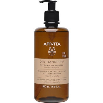 Apivita Dry Dandruff Shampoo Σαμπουάν για Ξηροδερμία 500ml