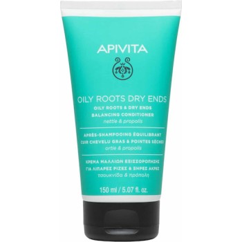 Apivita Balancing Conditioner, Κρέμα Μαλλιών Εξισορρόπησης για Λιπαρές Ρίζες & Ξηρές Άκρες 150ml