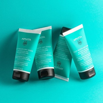 Apivita Balancing Conditioner, Κρέμα Μαλλιών Εξισορρόπησης για Λιπαρές Ρίζες & Ξηρές Άκρες 150ml