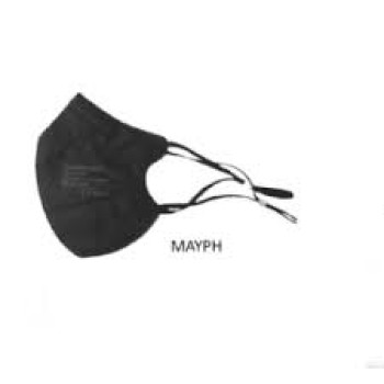 Max Barbeador Max-02 FFP2 Μαύρη με Προέκταση, 1 τεμάχιο